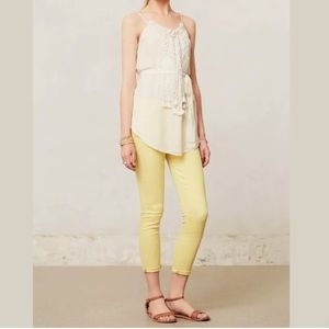 Anthropologie Jeans MOTHER THE LOOKER CROP POP!
